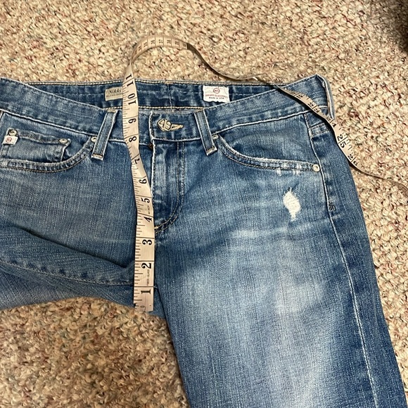 Ag Nikki relaxed skinny distressed Jean - Picture 7 of 9